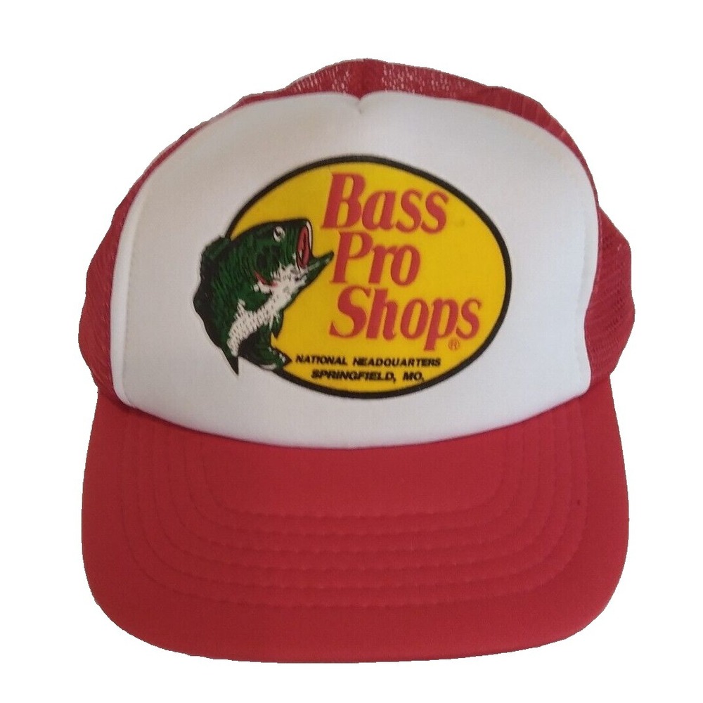 Bass‎ Pro Shops Cap Snapback Springfield Mo Truckers Fishing Hat Cap